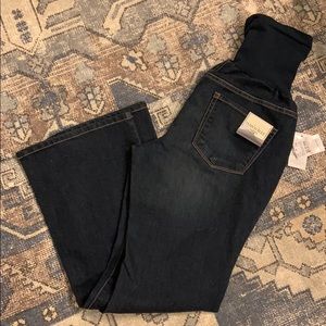 Maternity bootcut jeans